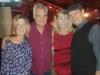 Kim & Bobby (Tranzfusion drummer) and Cathy & Jeff (Full Circle/Chest Pains bassist) chatted at BJ’s.